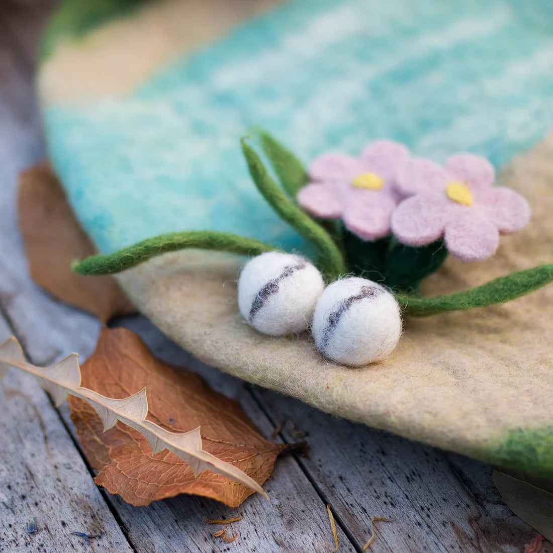 Fairy Streamlet Habitat - Felt Mat (For Gus+Mabel Tray)