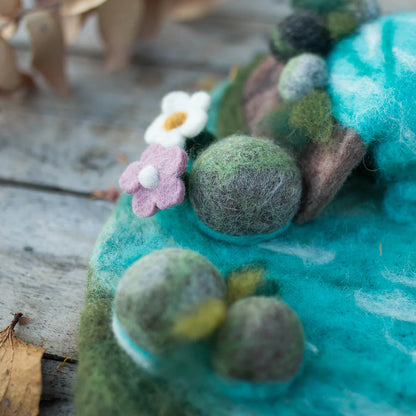 Waterfalls Felt Habitat - Felt Mat (For Gus+Mabel Tray)