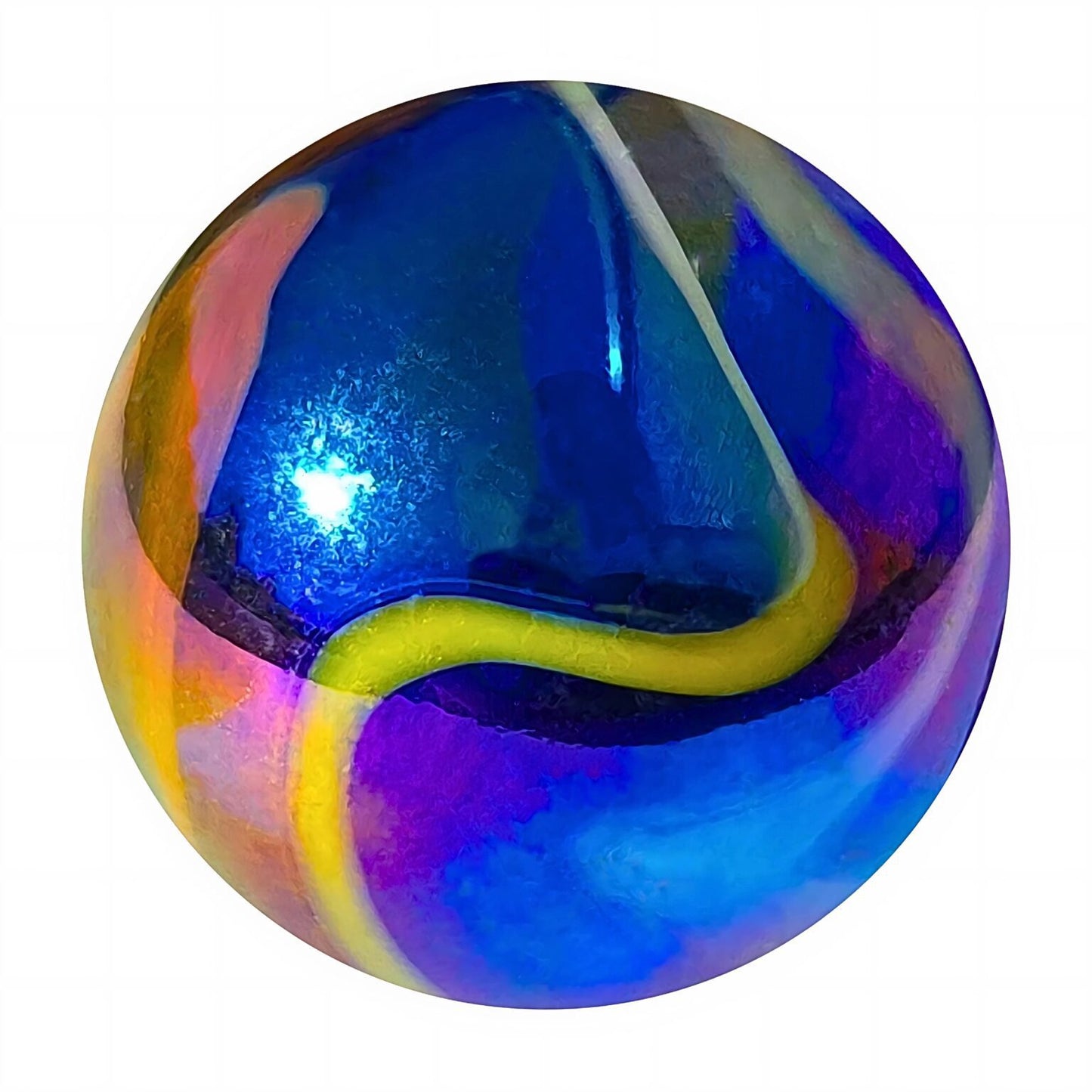 22mm Medium Marble - Assorted **colours selected at random**