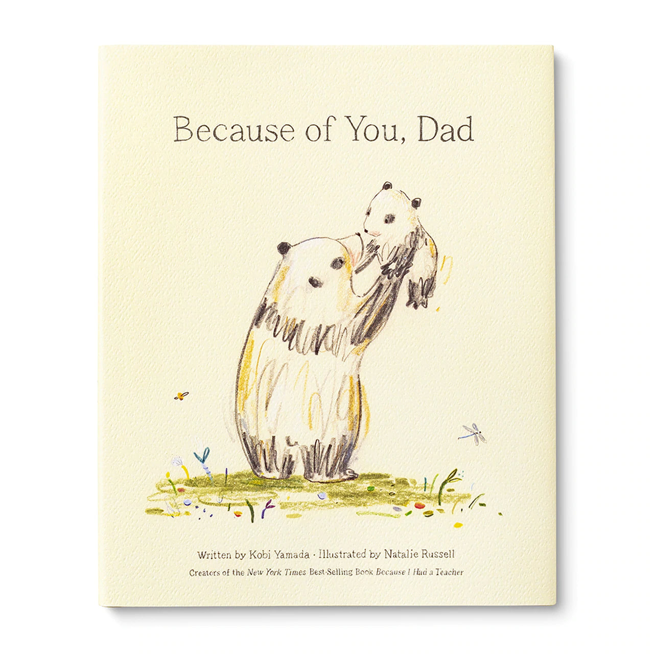 Because Of You Dad - Hardcover Book