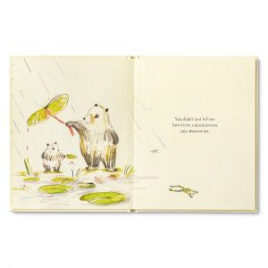 Because Of You Dad - Hardcover Book