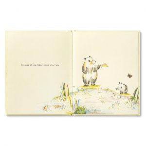 Because Of You Dad - Hardcover Book