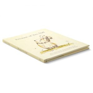 Because Of You Dad - Hardcover Book