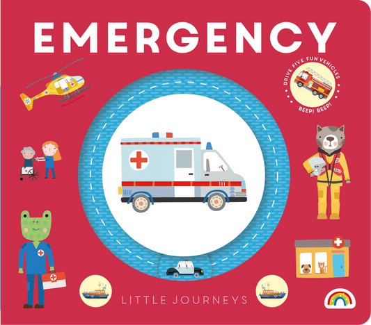 Little Journeys - Emergency - Board Book