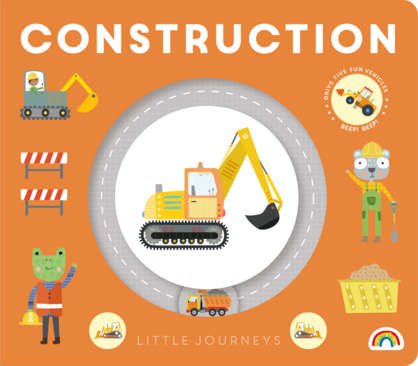 Little Journeys - Construction - Board Book
