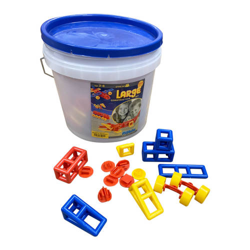 Large Bucket (2 connector packs, 3 geo packs) 234 pieces total