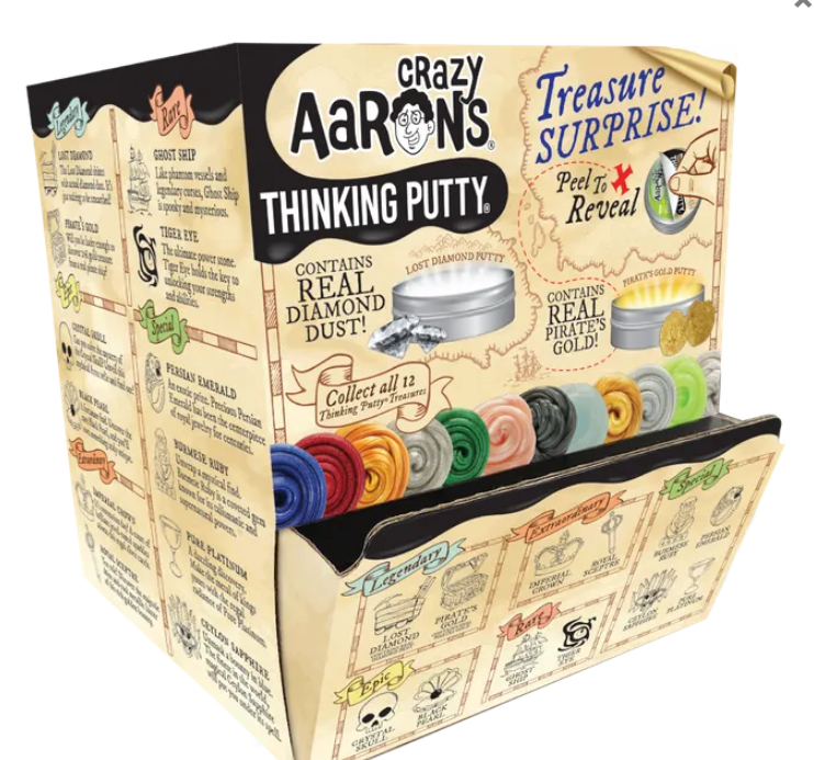 Crazy Aaron's Treasure Surprise Thinking Putty