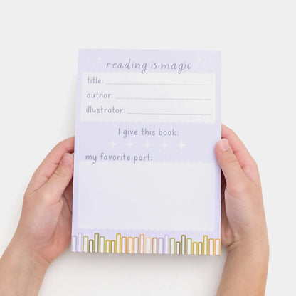 Library Book Pretend Play Notepad