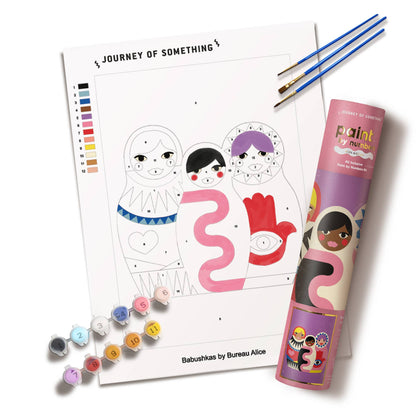 Kids Paint by Numbers - Babushkas