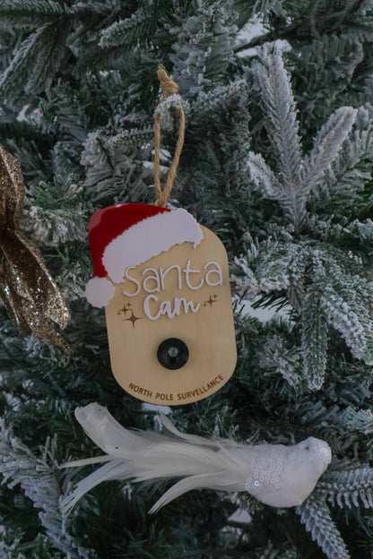 Santa Cam Plaque