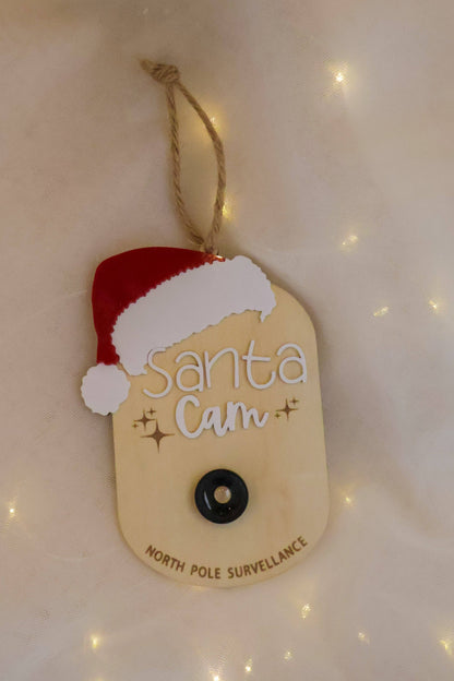 Santa Cam Plaque