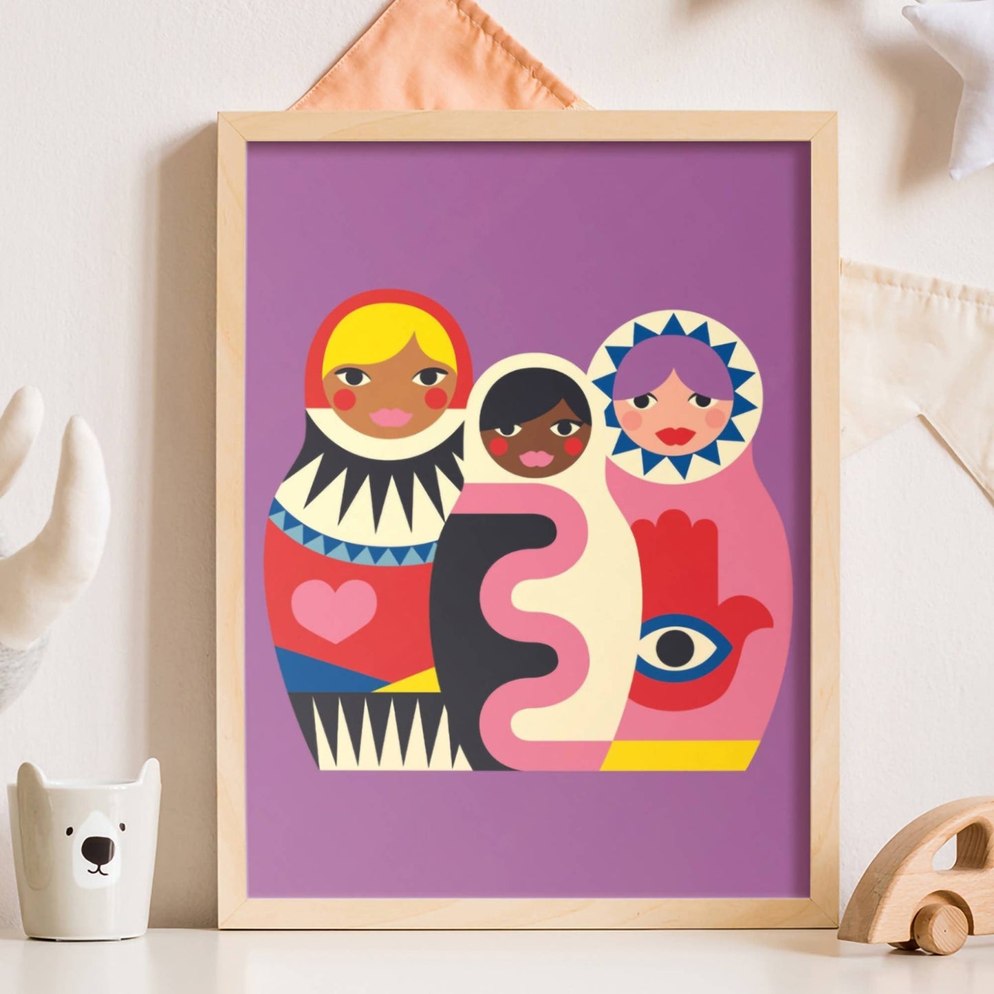 Kids Paint by Numbers - Babushkas