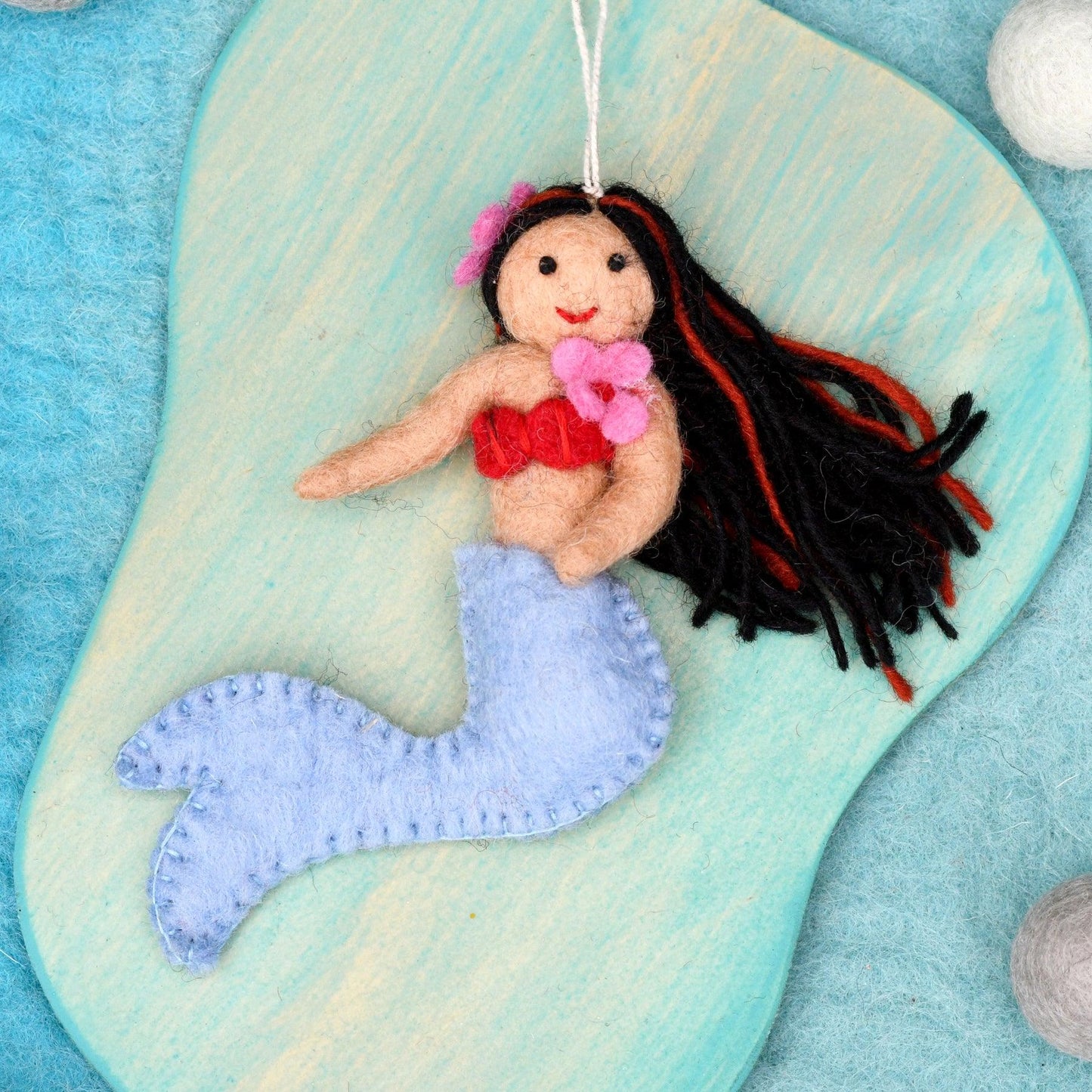 Felt Little Mermaid Hanging