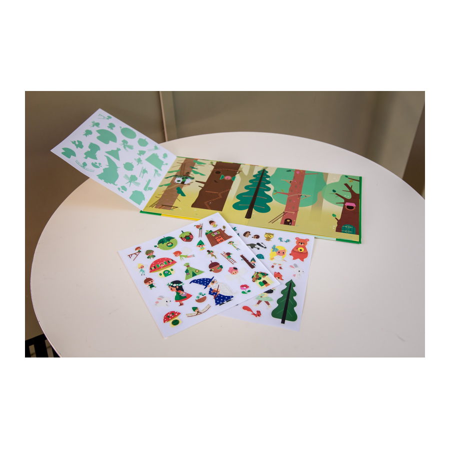 Magical Forest Stickers Set