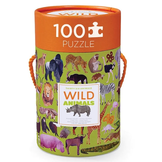 36 Animal Puzzle - Wild Animals 100pc