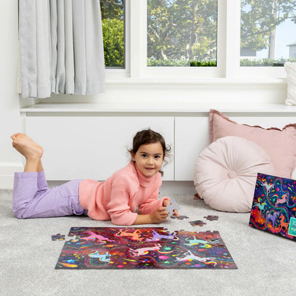 Holographic Puzzle 100pc - Unicorn Galaxy