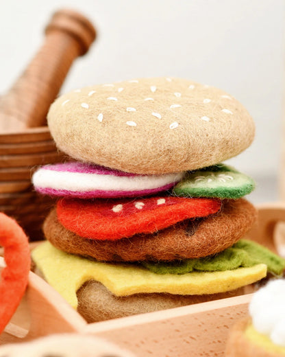 Felt Burger Stack