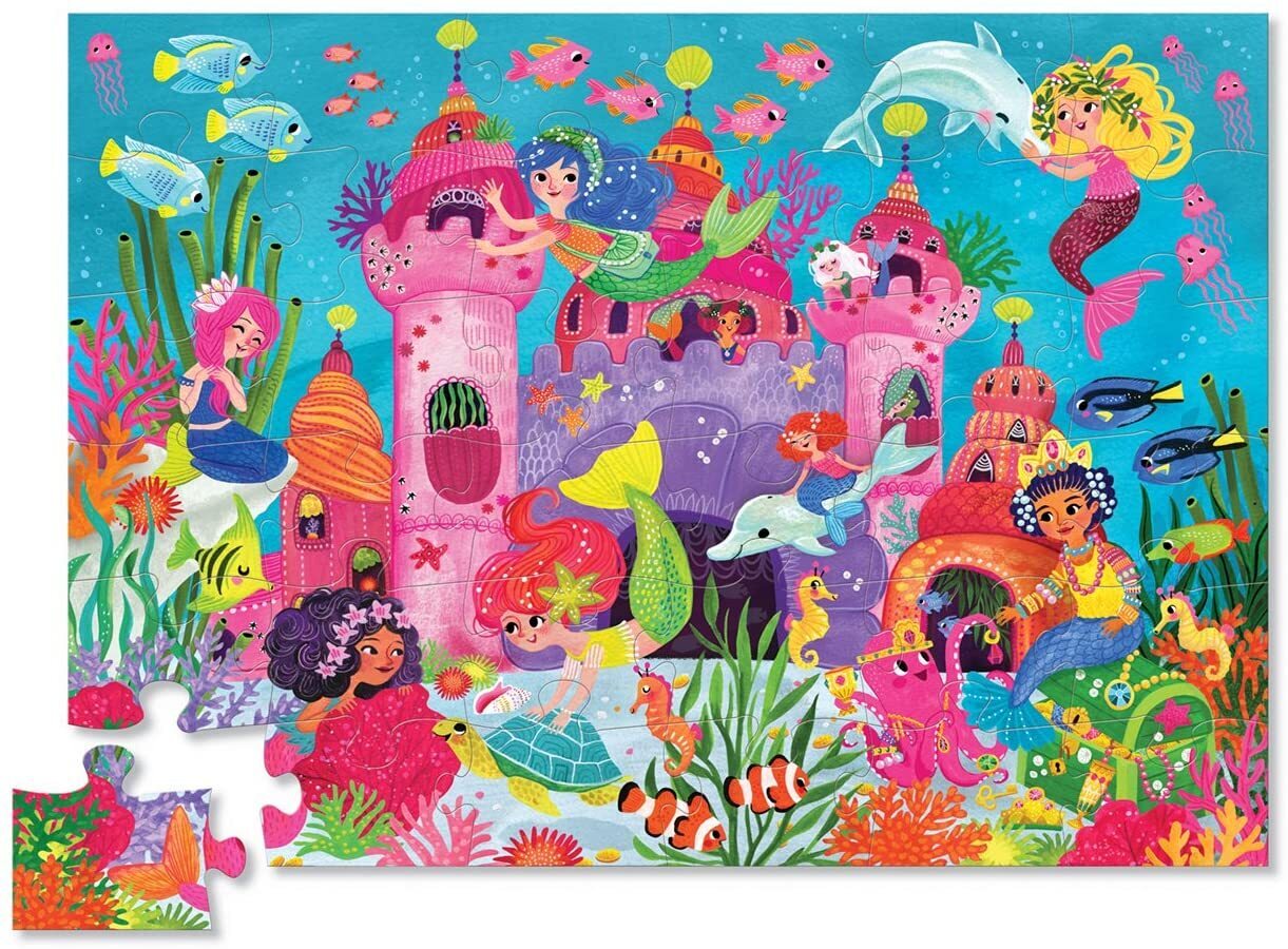 Classic Floor Puzzle 36pc - Mermaid Place