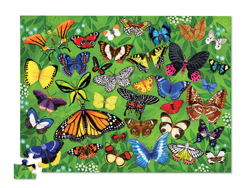 36 Animal Puzzle - Butterflies 100pc
