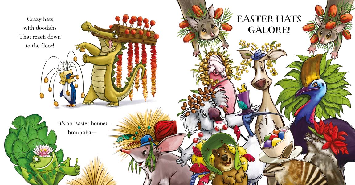 Aussie Easter Hat Parade Book