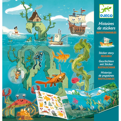 Adventures at Sea Stickers Set