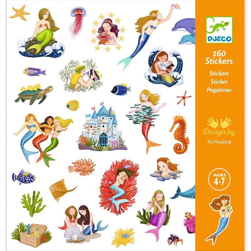 Stickers - Mermaids 160 stickers