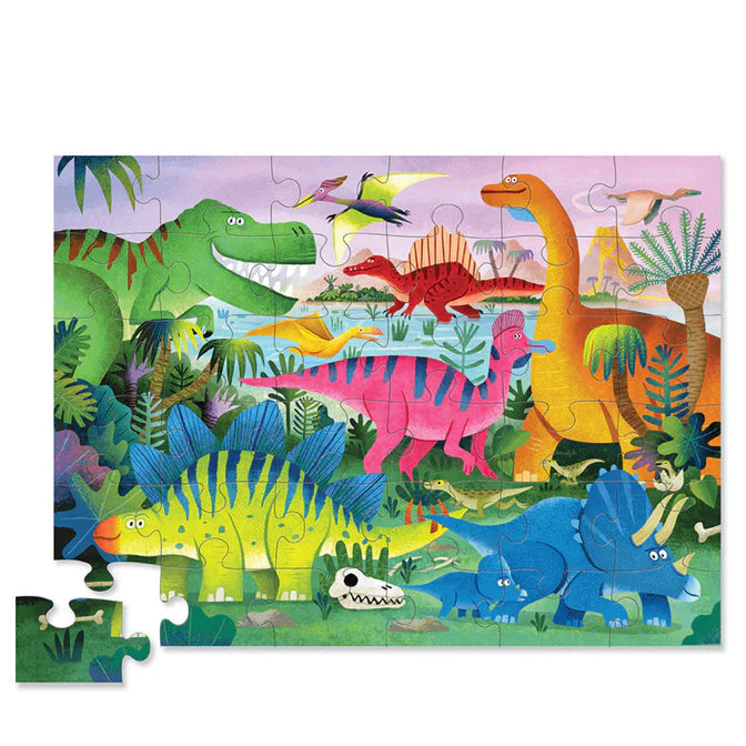 Classic Floor Puzzle 36pc - Dino Land