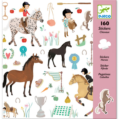 Stickers - Horse 160 stickers