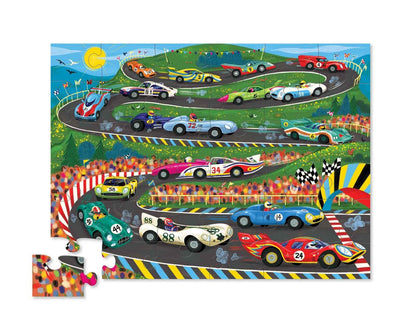 Classic Floor Puzzle 36pc - Race Day