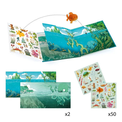 Adventures at Sea Stickers Set