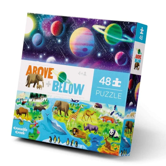 Above & Below Puzzle 48pc - Earth & Space