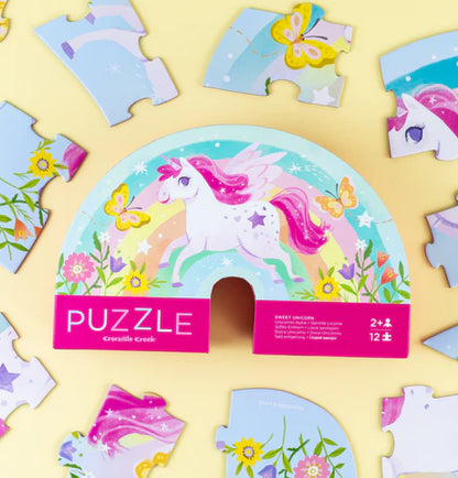 Mini Puzzle 12pc - Sweet Unicorn