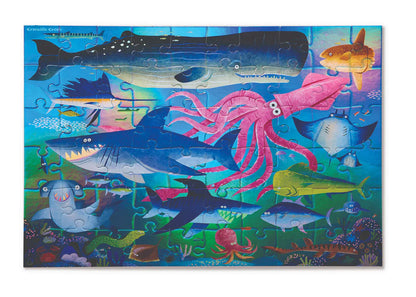 Foil Puzzle - Shimmering Shark 60pc