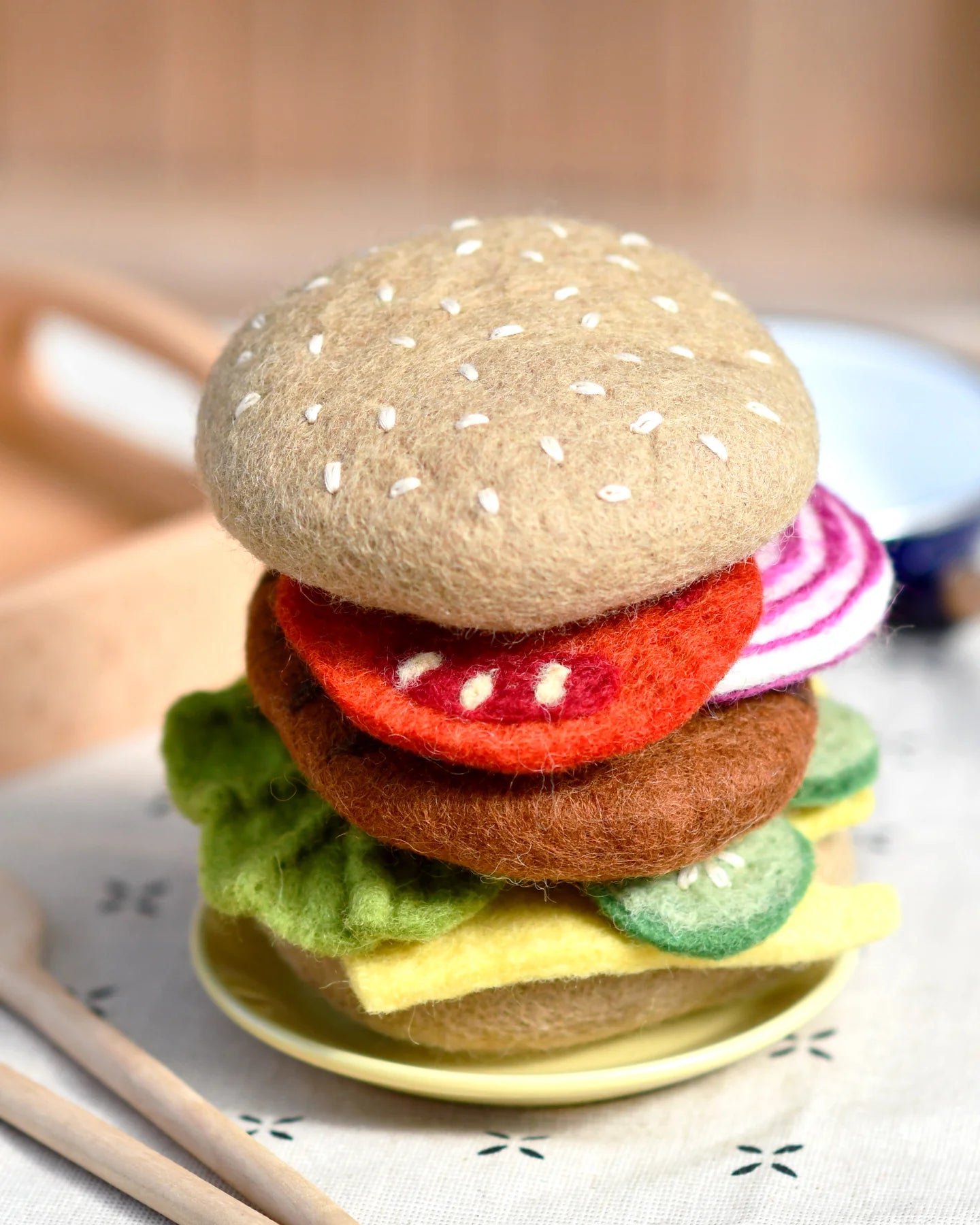 Felt Burger Stack