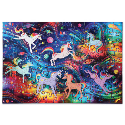 Holographic Puzzle 100pc - Unicorn Galaxy