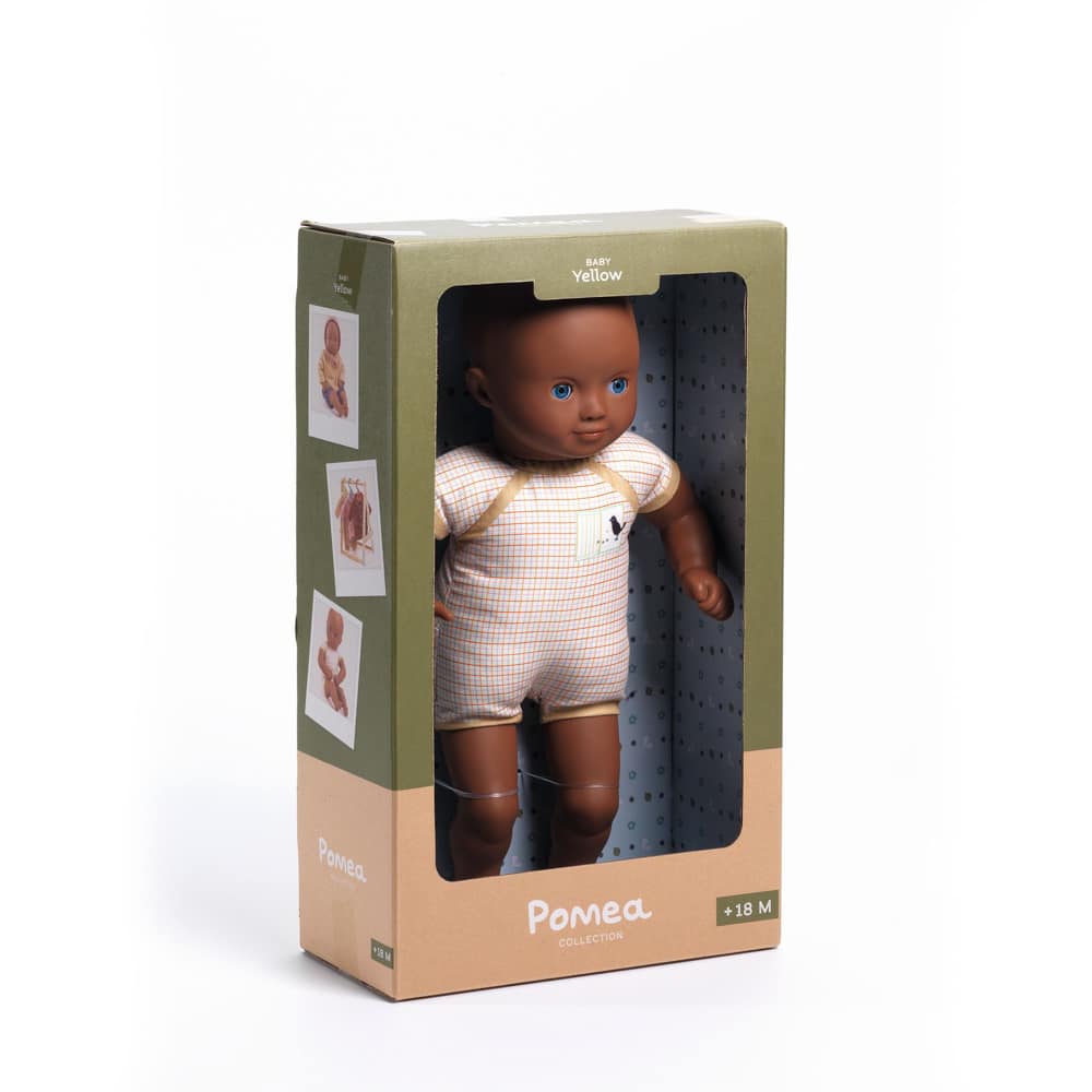 Soft Body Doll in Yellow - Dressable