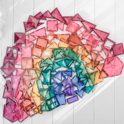 202 Piece Pastel Mega Pack - Connetix Tiles *Click and Collect or In Store Purchase Only*