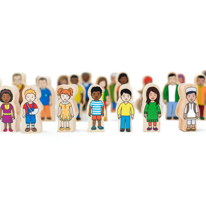 My Family – Wooden people set