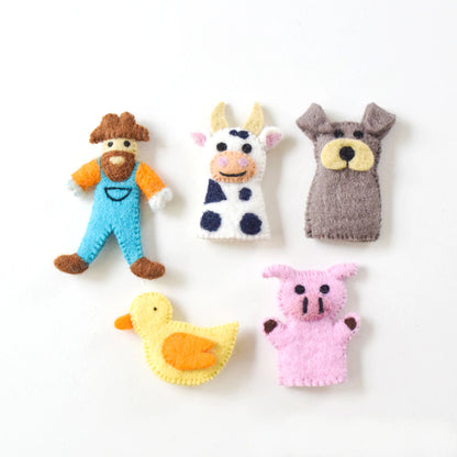 Old MacDonald Farm, Finger Puppet Set