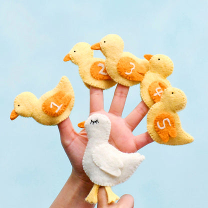 Five Little Ducks, Finger Puppet