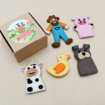 Old MacDonald Farm, Finger Puppet Set