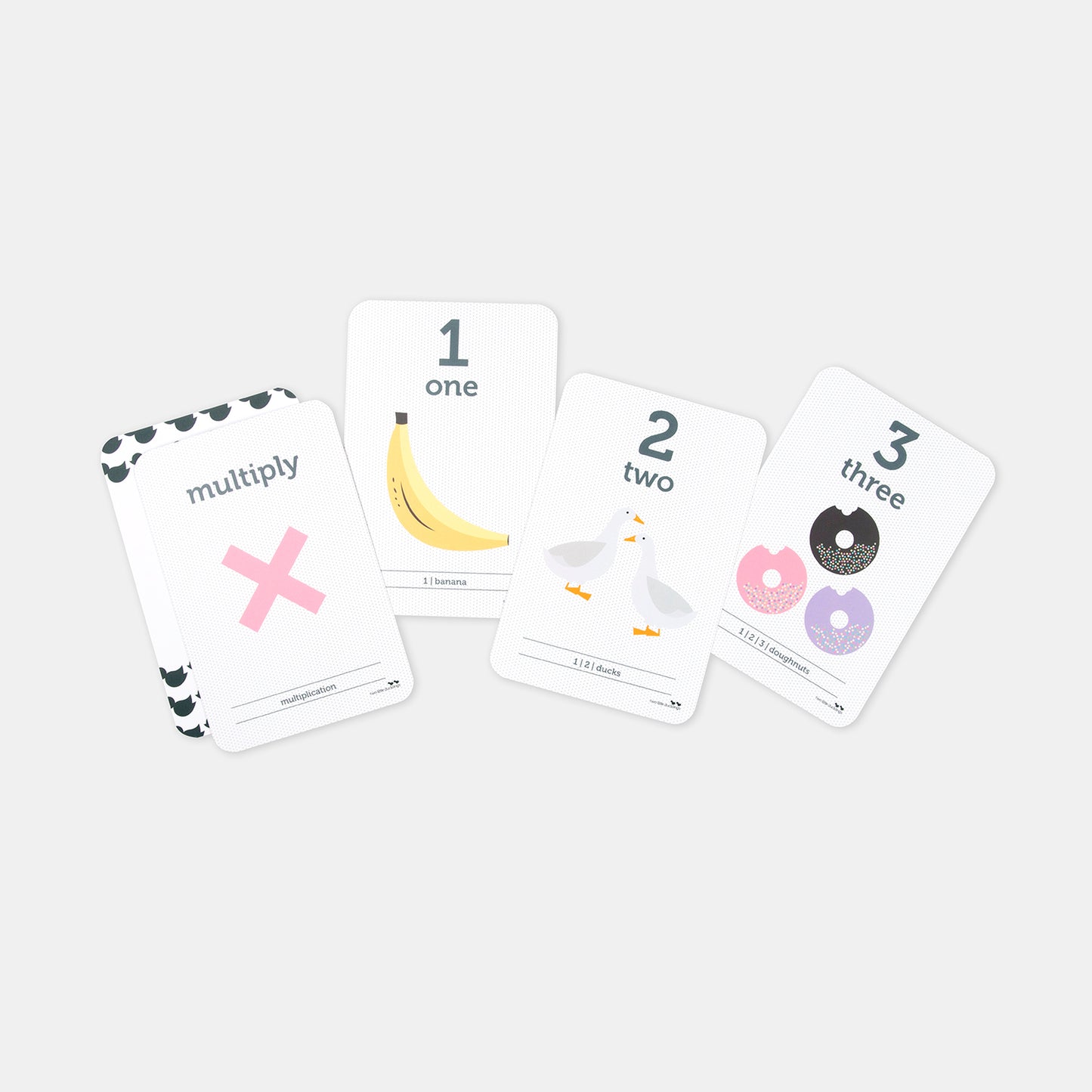 Counting and Math Symbol Flash Cards