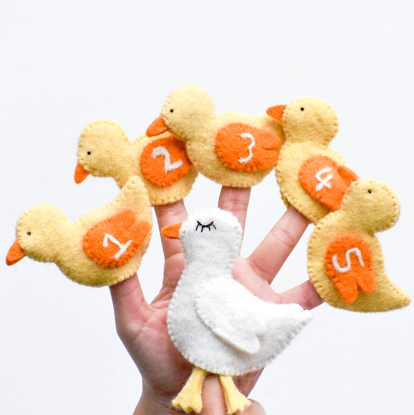 Five Little Ducks, Finger Puppet
