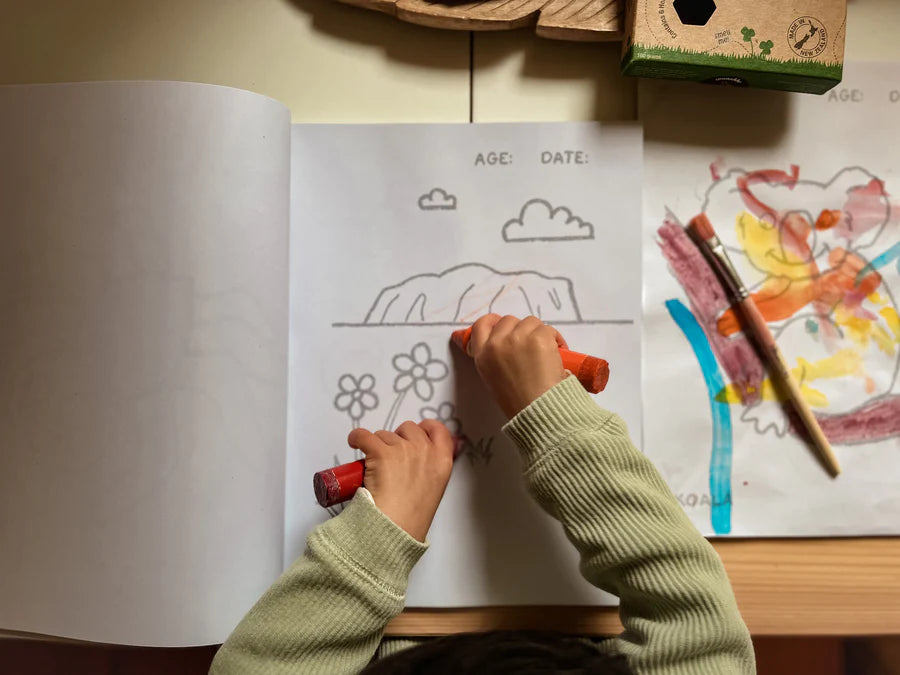 An Aussie Adventure Toddler's First Colouring Book