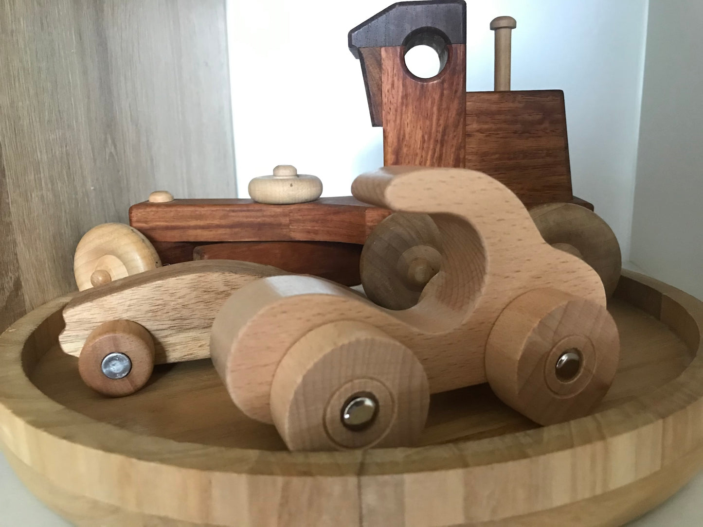 Wooden Car with Handle