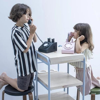 Retro Wooden Telephone