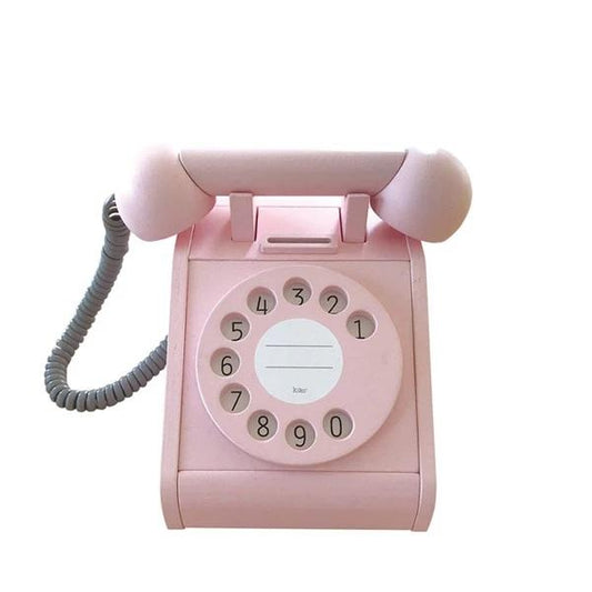 Retro Wooden Telephone