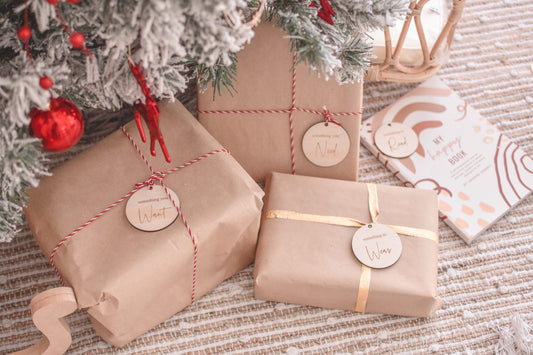 Modern Mindful Gifting Tags