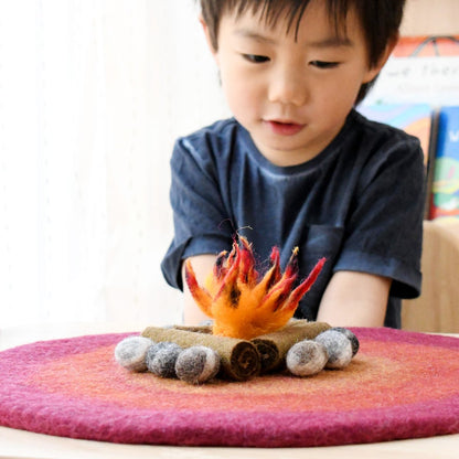 Campfire Felt Playscape - Round