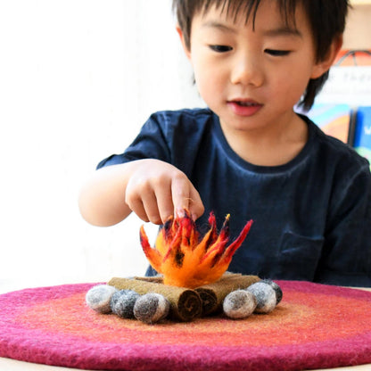 Campfire Felt Playscape - Round